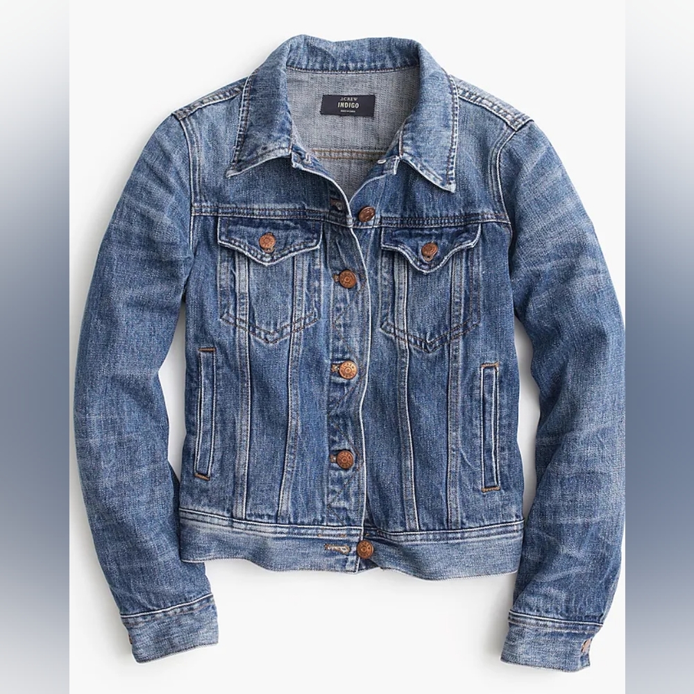 EUC JCrew Classic Denim Jacket
